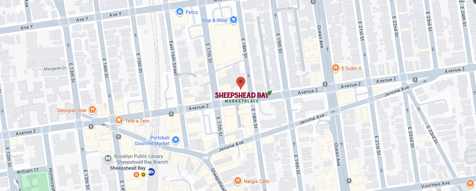 Map for Sheepshead Bay